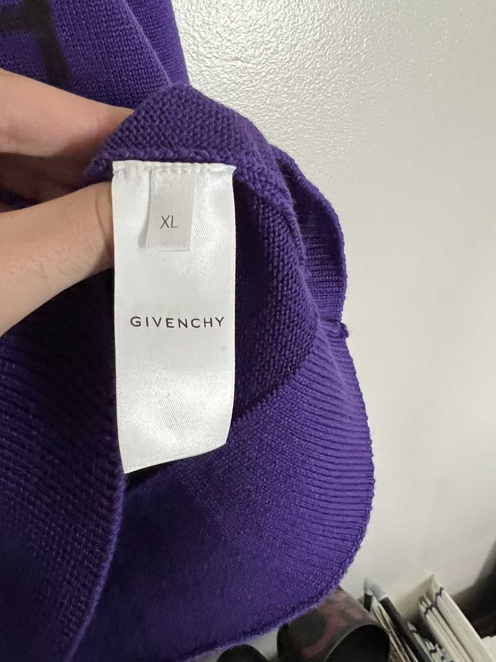 Givenchy Givenchy 4G Purple Sweater - image 6