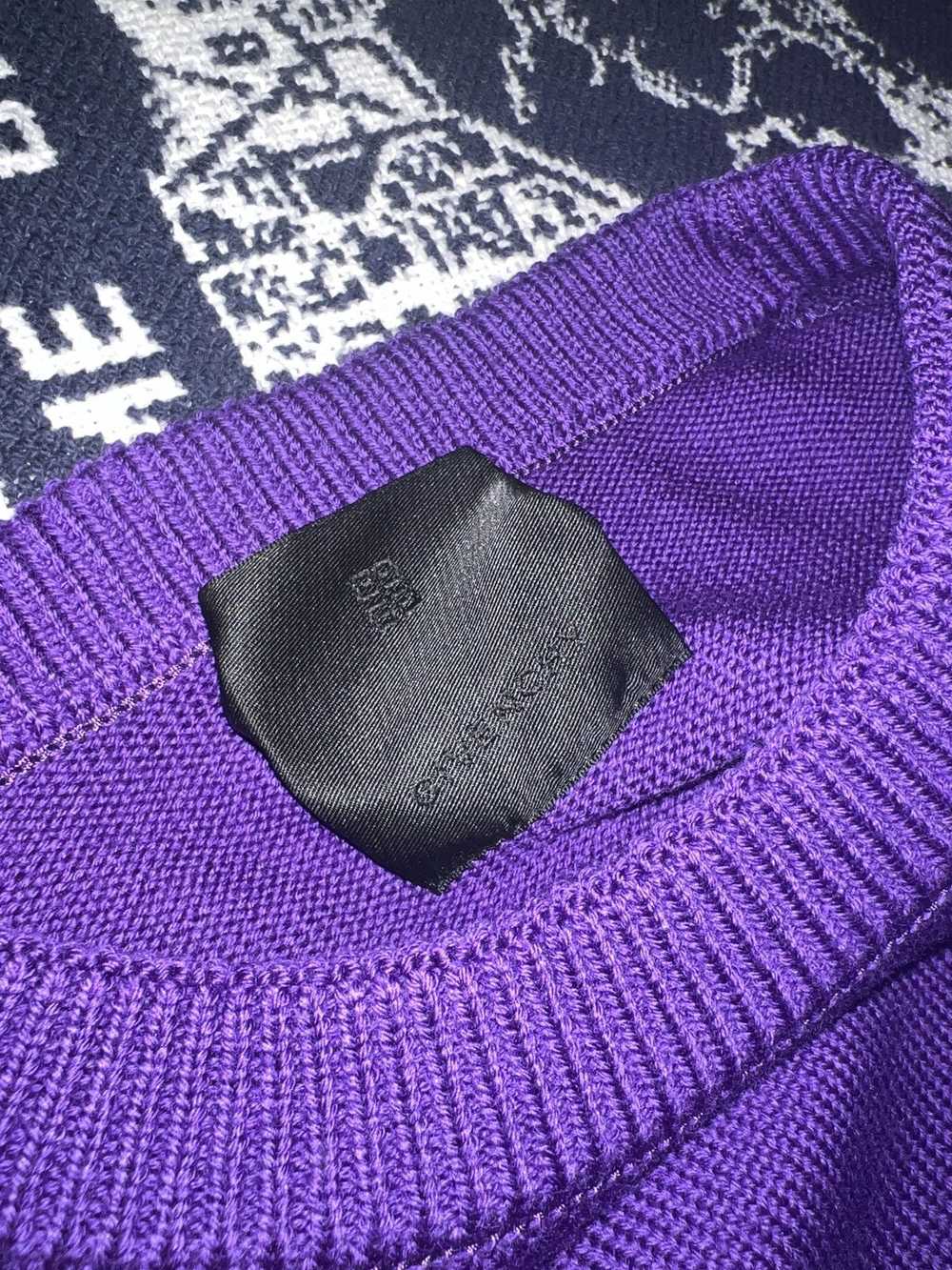 Givenchy Givenchy 4G Purple Sweater - image 8