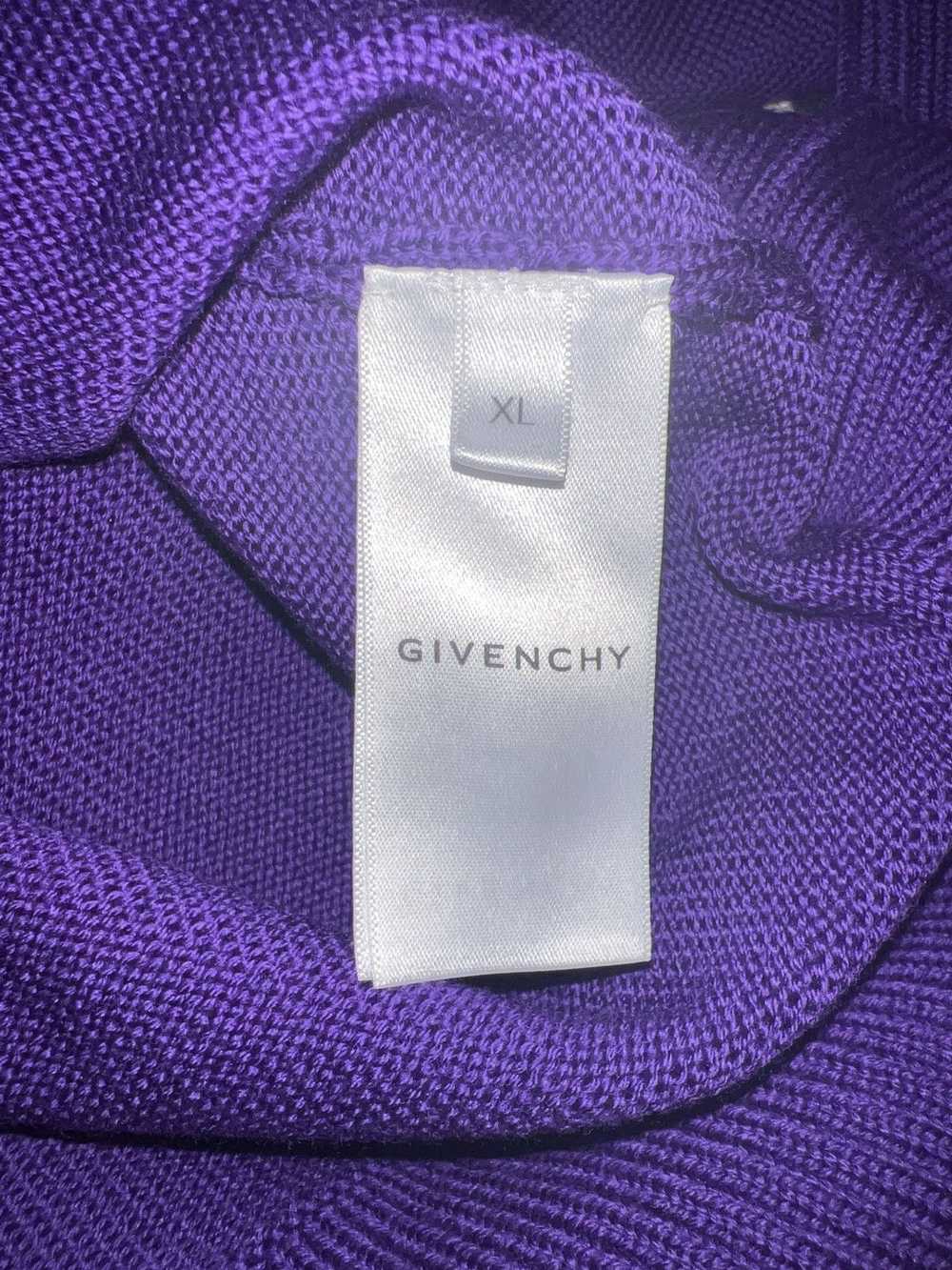 Givenchy Givenchy 4G Purple Sweater - image 9