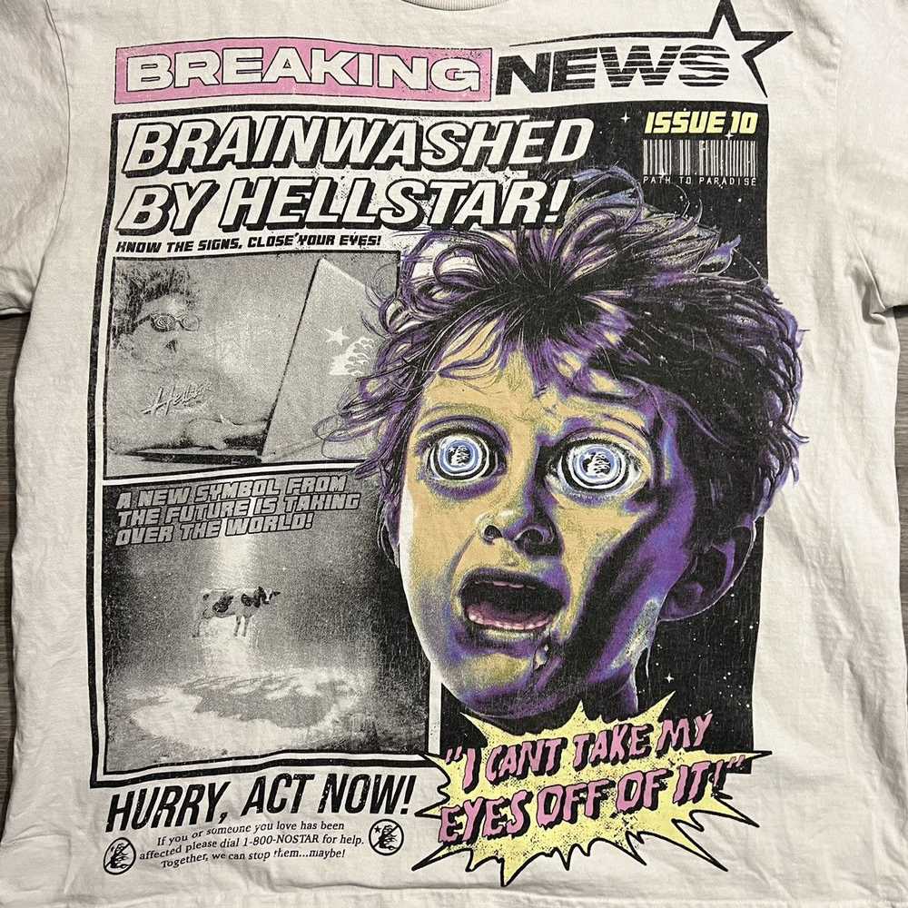 HELLSTAR Hellstar Breaking News T-Shirt - image 3