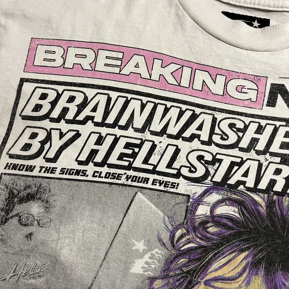 HELLSTAR Hellstar Breaking News T-Shirt - image 4