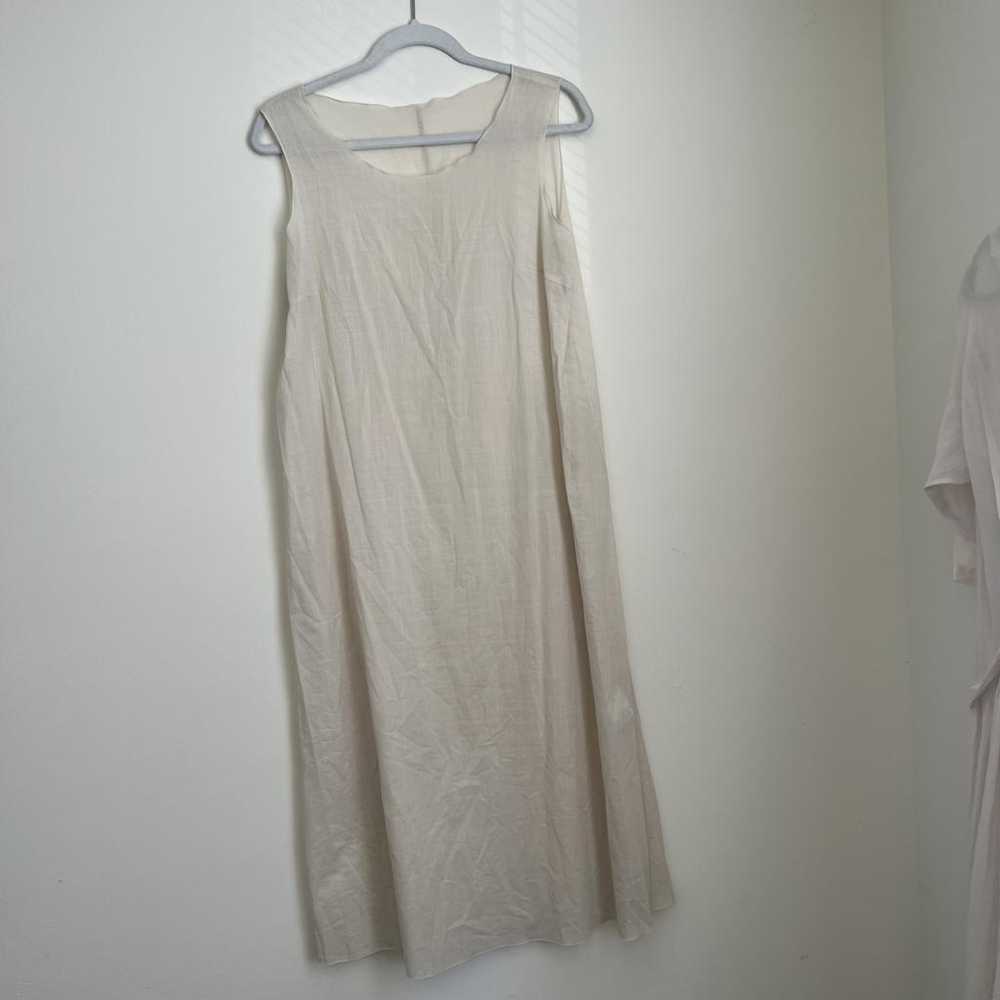 Pas De Calais Linen mid-length dress - image 11