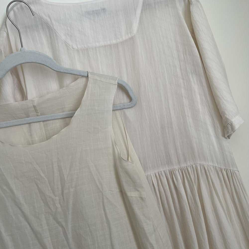 Pas De Calais Linen mid-length dress - image 9