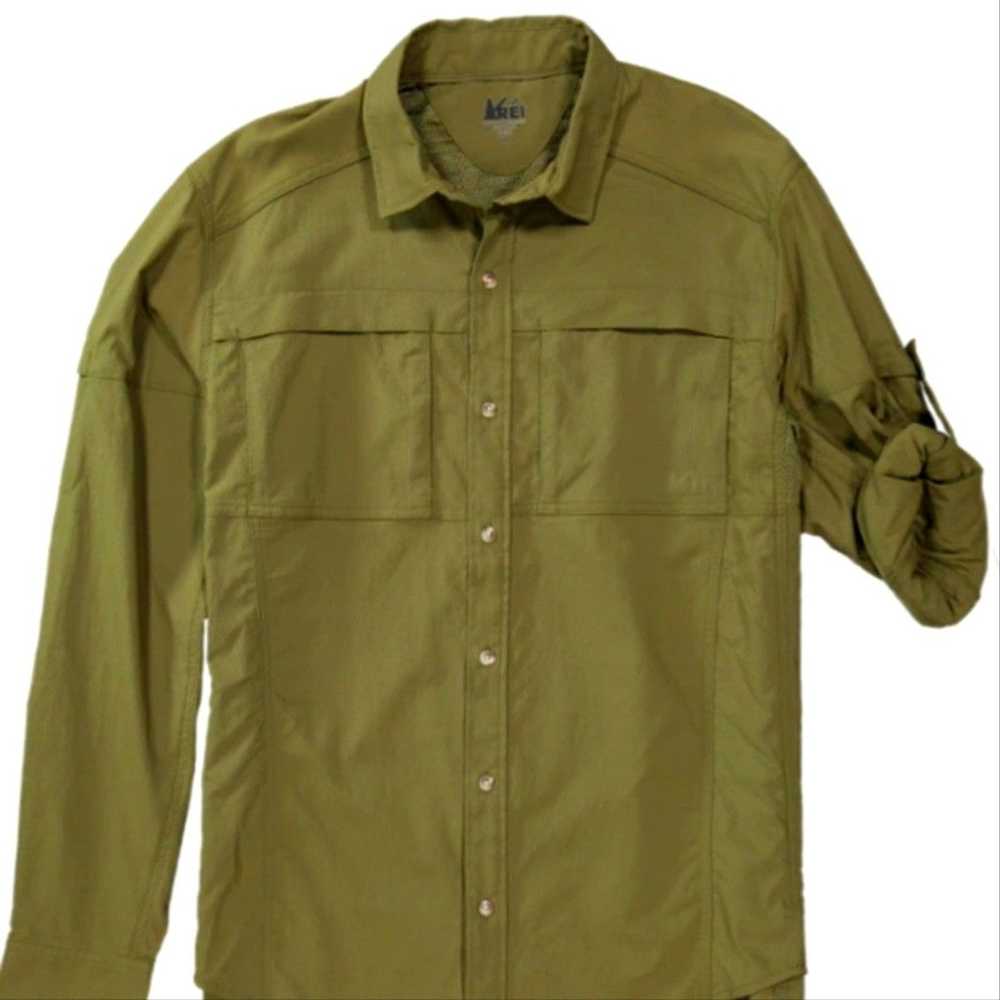 Rei REI Co-op Sahara Tech Long-Sleeve Shirt size … - image 2