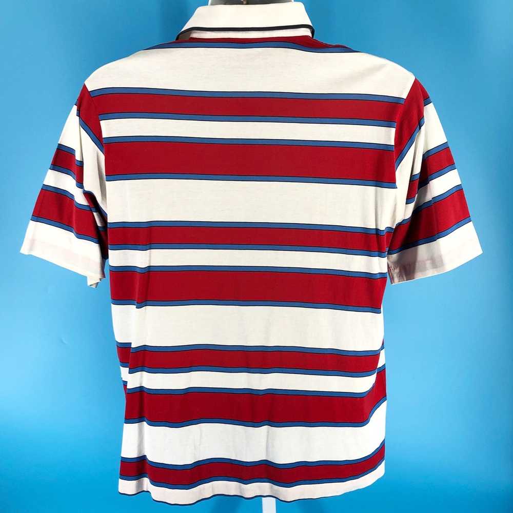 Vintage 90s striped golf polo Titleist Collection… - image 2