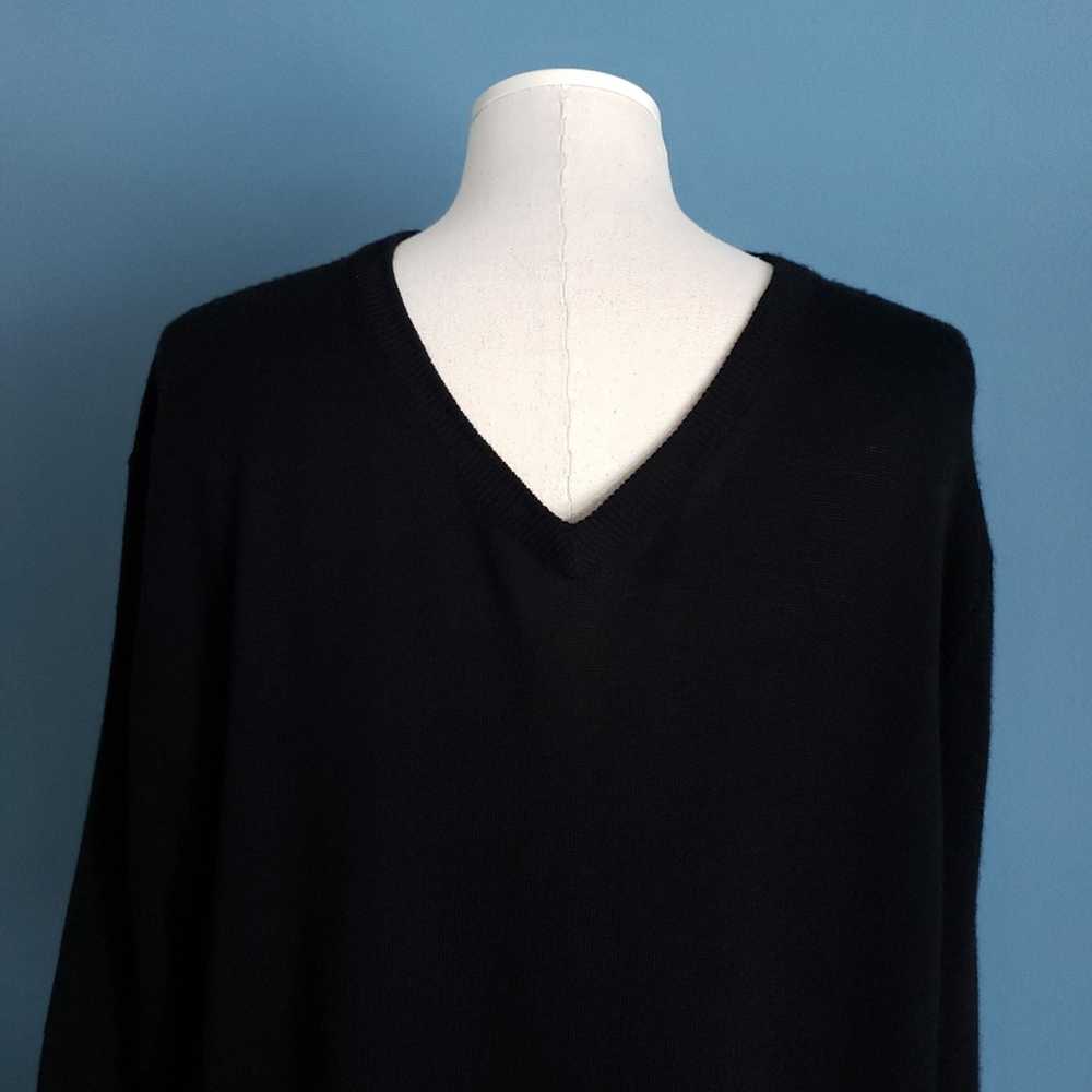 Calvin Klein Calvin Klein Merino Wool V-Neck Swea… - image 2