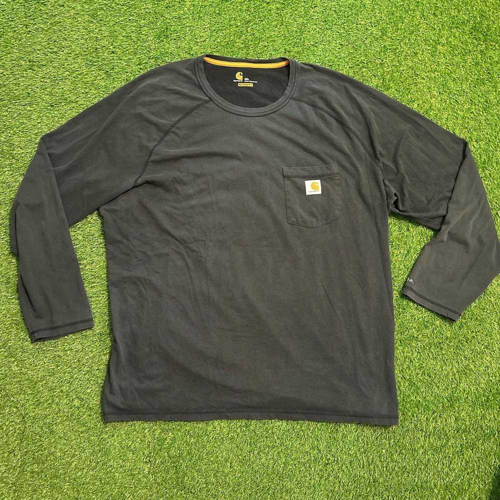 Carhartt Carhartt Relaxed Fit Long Sleeve T-Shirt - image 1