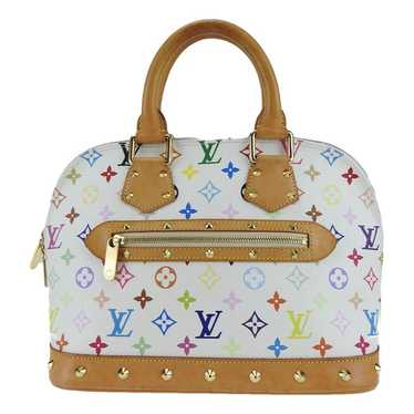 Louis Vuitton Alma leather handbag