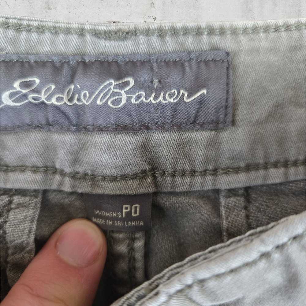 Eddie Bauer Eddie Bauer Olive Green Capri Jeans S… - image 4