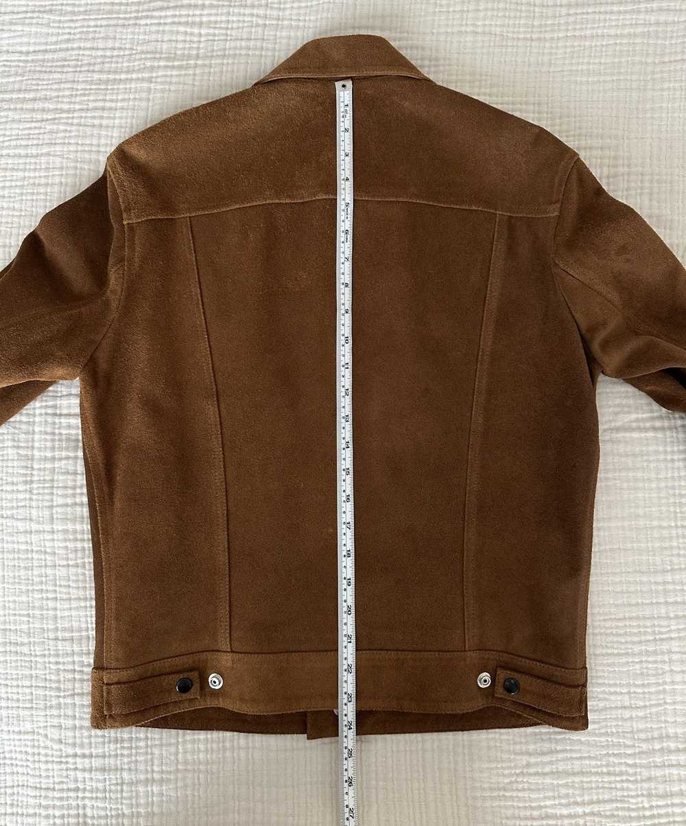 Sandro Sandro Suede Trucker Jacket - image 11