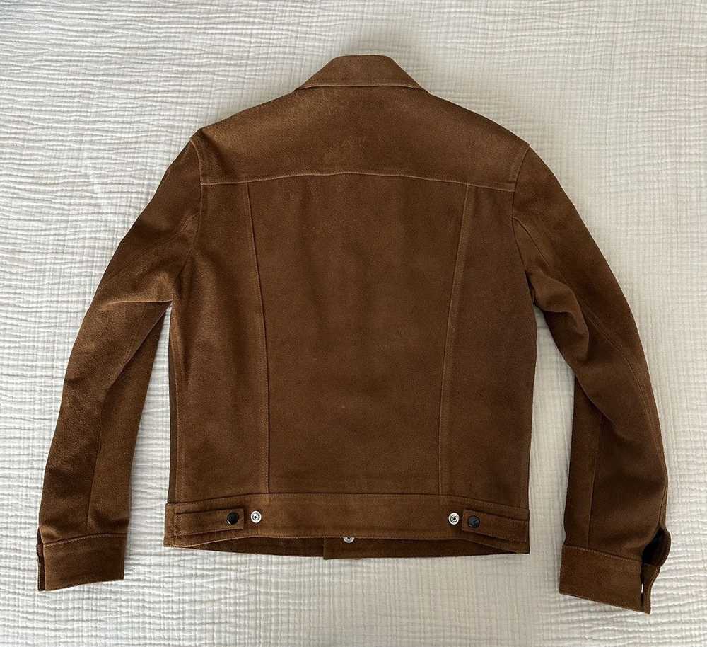 Sandro Sandro Suede Trucker Jacket - image 2