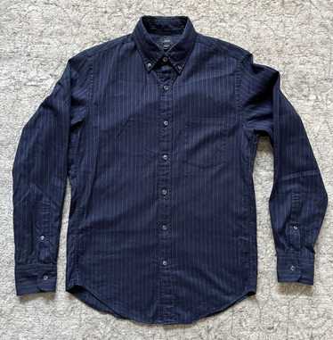 J.Crew Flannel Pinstripe Shirt