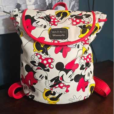 Loungefly ❤️ Logo Disney Minnie Mouse Drawstring B