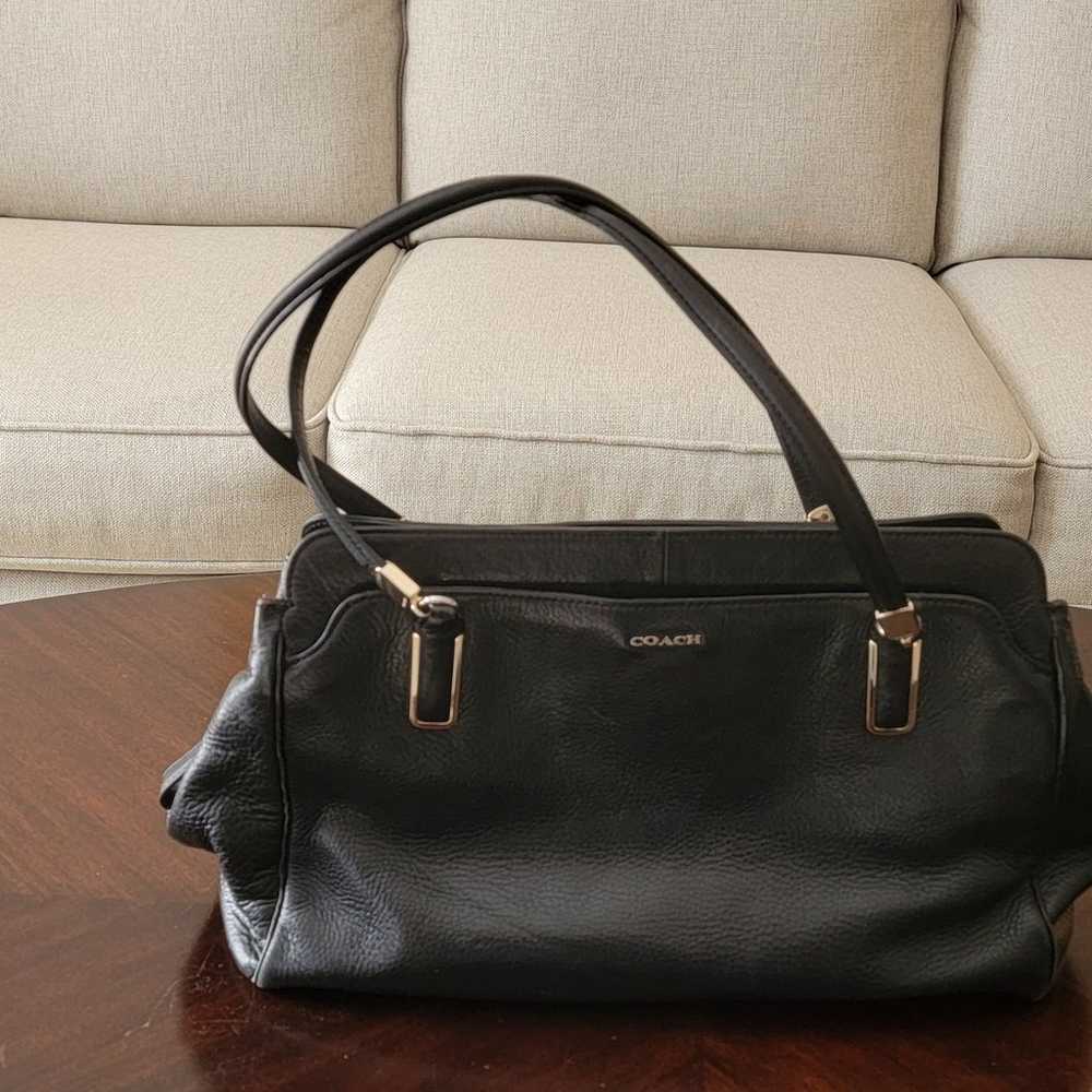 COACH MADISON KIMBERLY LEATHER CARRYALL BAG SHOUL… - image 9