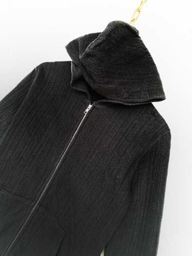 Beams Plus Black zipper Hoodie by BEAMS.