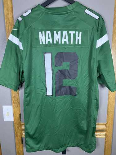 NFL × New York × Nike New York Jets Joe Namath Jer