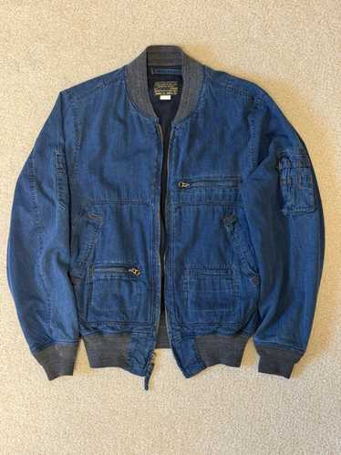Rrl indigo vest made - Gem Rrl indigo vest made - Gem