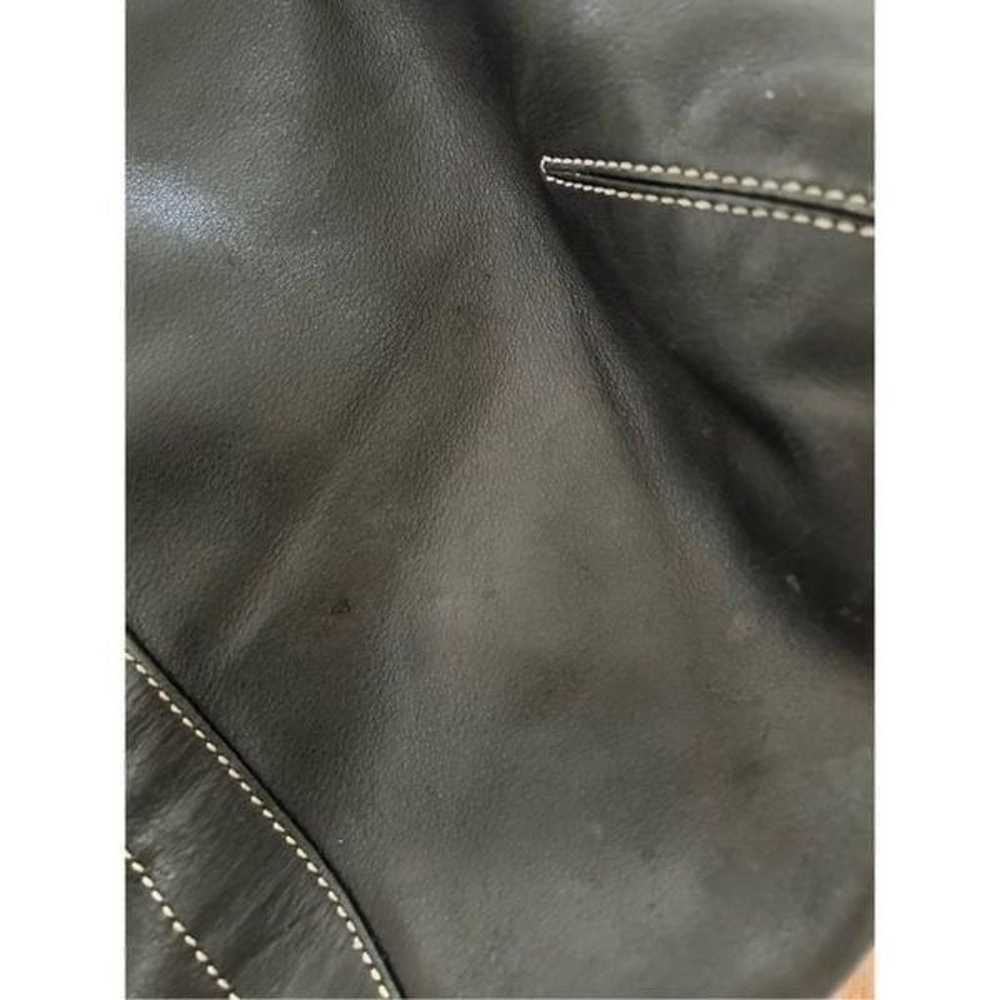 Coach black leather hobo bag vintage - image 7