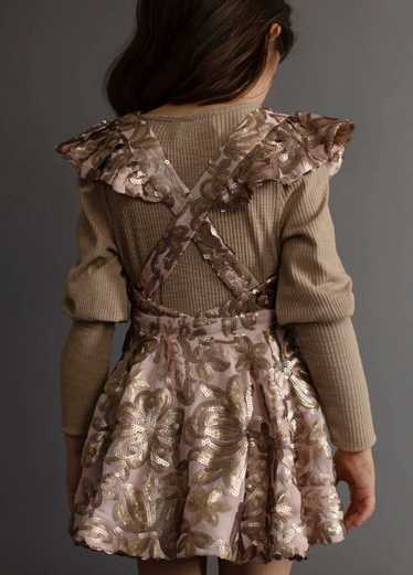 Joyfolie Romy Jumper in Rosegold Floral