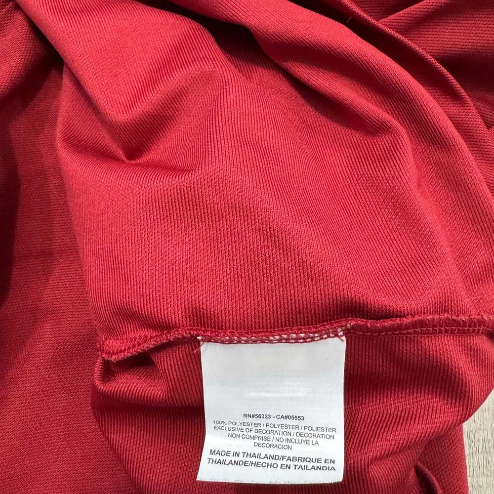 Nike Nike Golf Mock Neck Shirt Men's Large Red Fi… - image 5