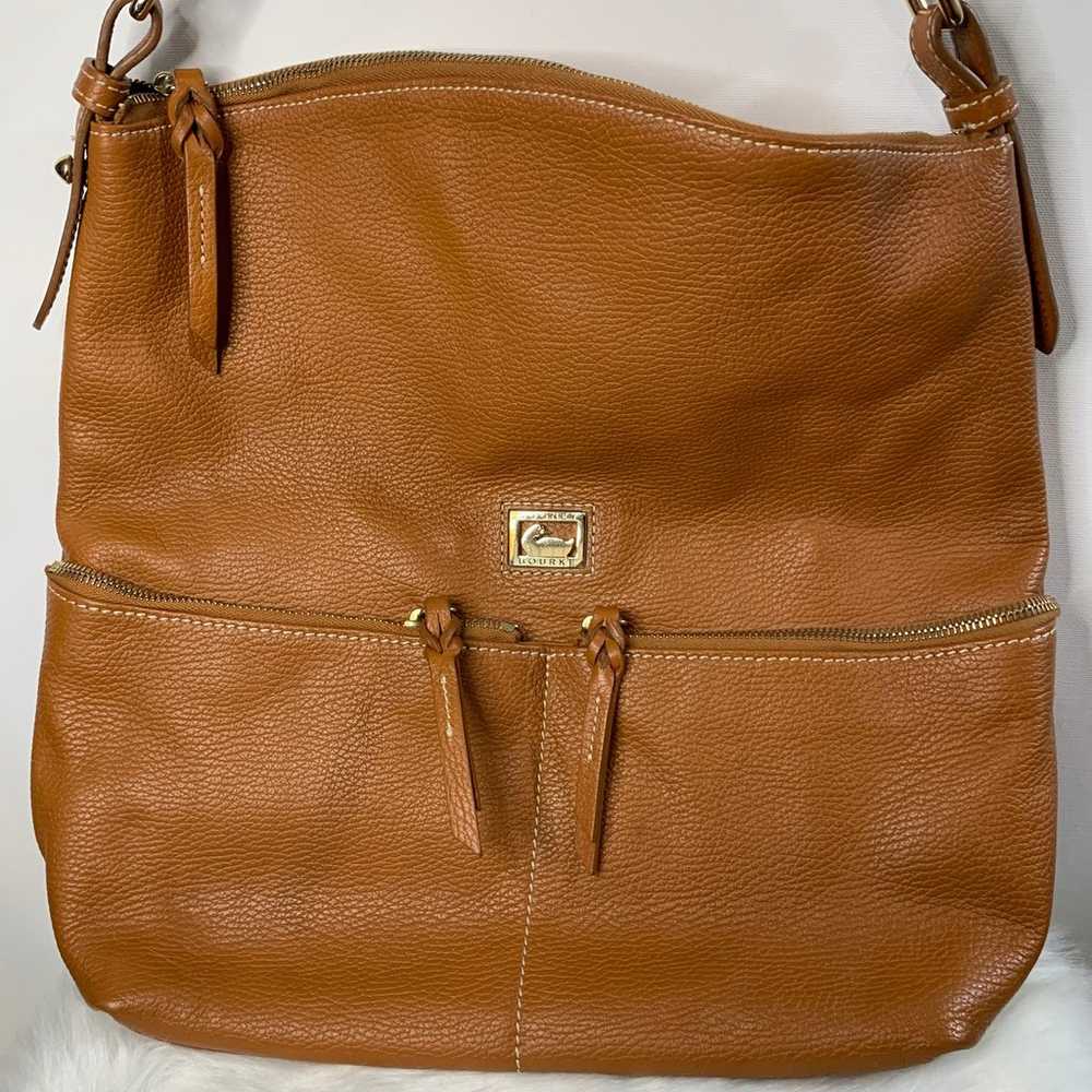 Dooney & Bourke Brown Genuine Leather Handbags - image 5