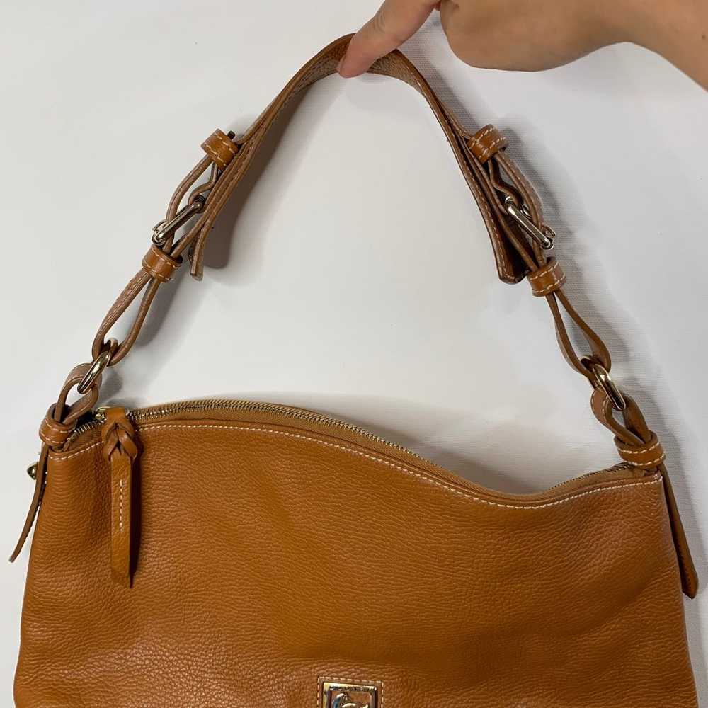 Dooney & Bourke Brown Genuine Leather Handbags - image 6