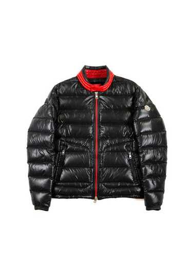 Moncler Moncler Aubert Red & Black Puffer