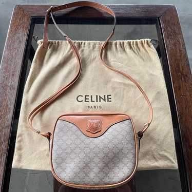 1980s vintage Celine shoulder bag