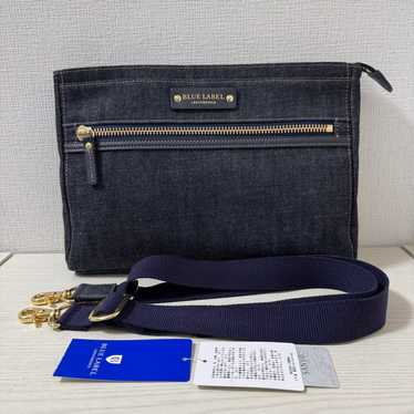 【Like New】Blue Label Crestbridge Shoulder Bag Deni