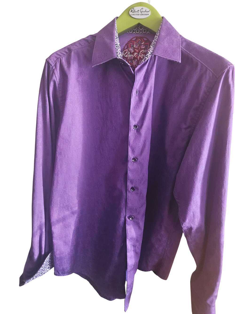 Robert Graham Purple Button down - image 1