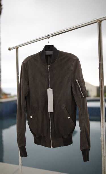 Rick Owens RICK OWENS Flight Bomber in Dark Dust