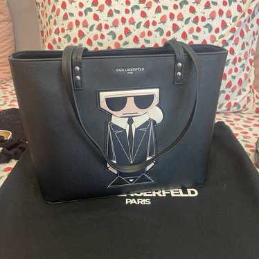 Karl Lagerfield Tote Bag