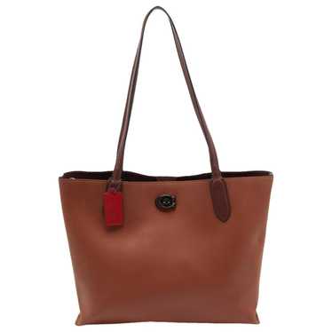 Coach Leather tote