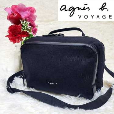 【Excellent Condition】Agnes B. Voyage Shoulder Bag 