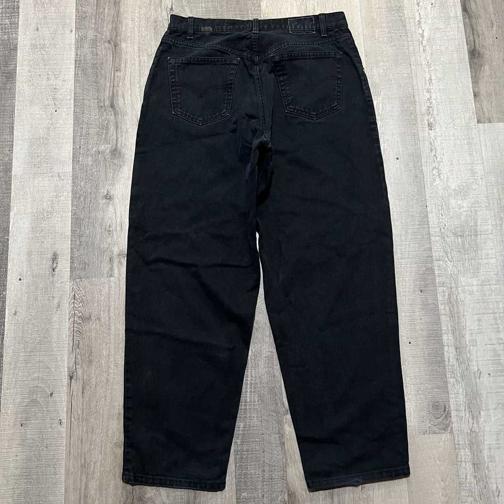 Levi's × Vintage VTG Levis Silvertab BAGGY Dark B… - image 2