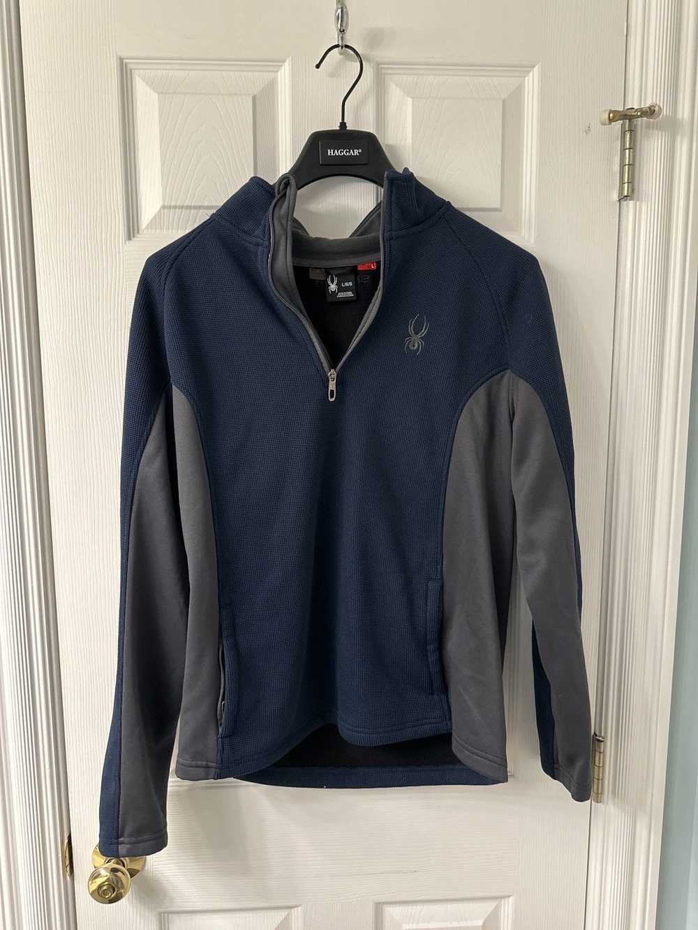 Spyder Spider Quarter Zip (Navy) - image 1