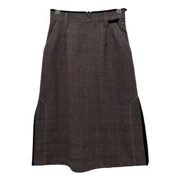 Prada Wool mid-length skirt