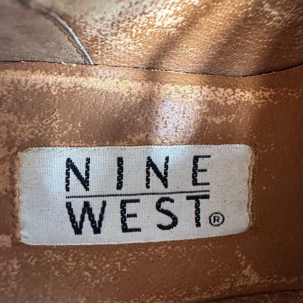 Nine West Vintage Western Cowgirl Ankle Booties B… - image 10