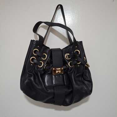 Jimmy Choo Ramona Leather Shoulder Bag