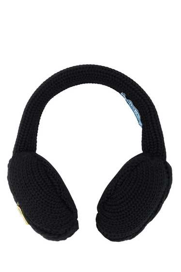 Prada Black Wool Earmuffs - image 1