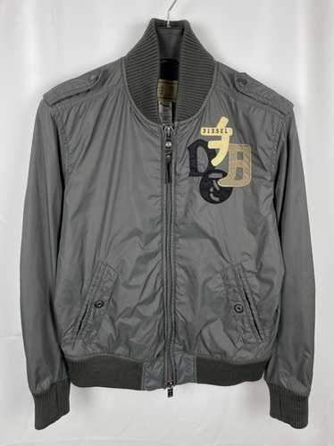 y2k✨️ 90-00s DIESEL 旧タグ ダブルジップ ジャケット ブルゾン Diesel y2k bomber jacket, - Gem