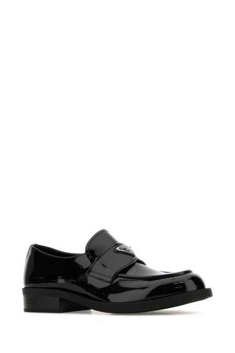 Prada Black Leather Loafers - image 4