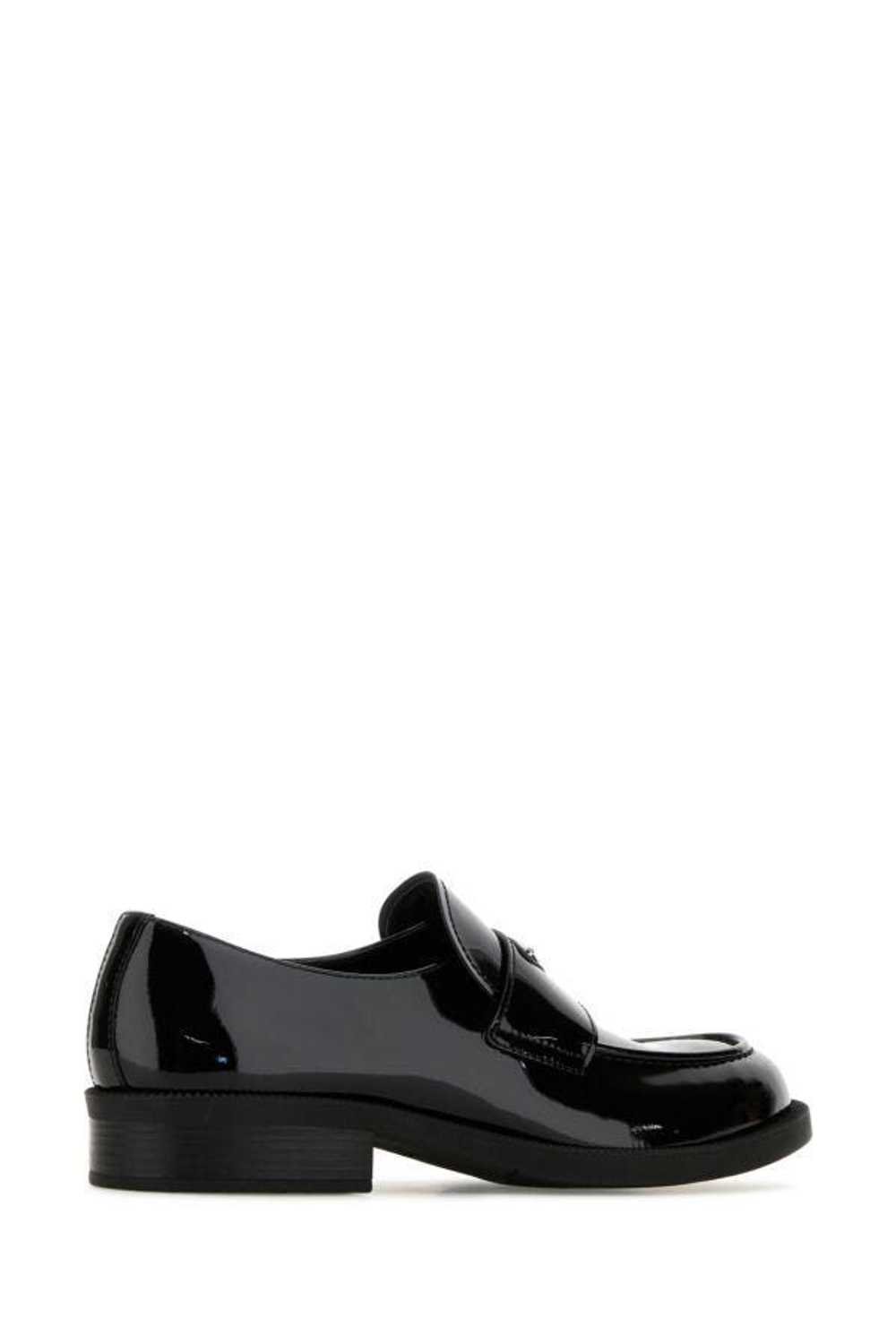 Prada Black Leather Loafers - image 5