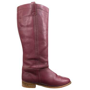 Vintage Dexter Women’s Oxblood Riding Boots Size … - image 1