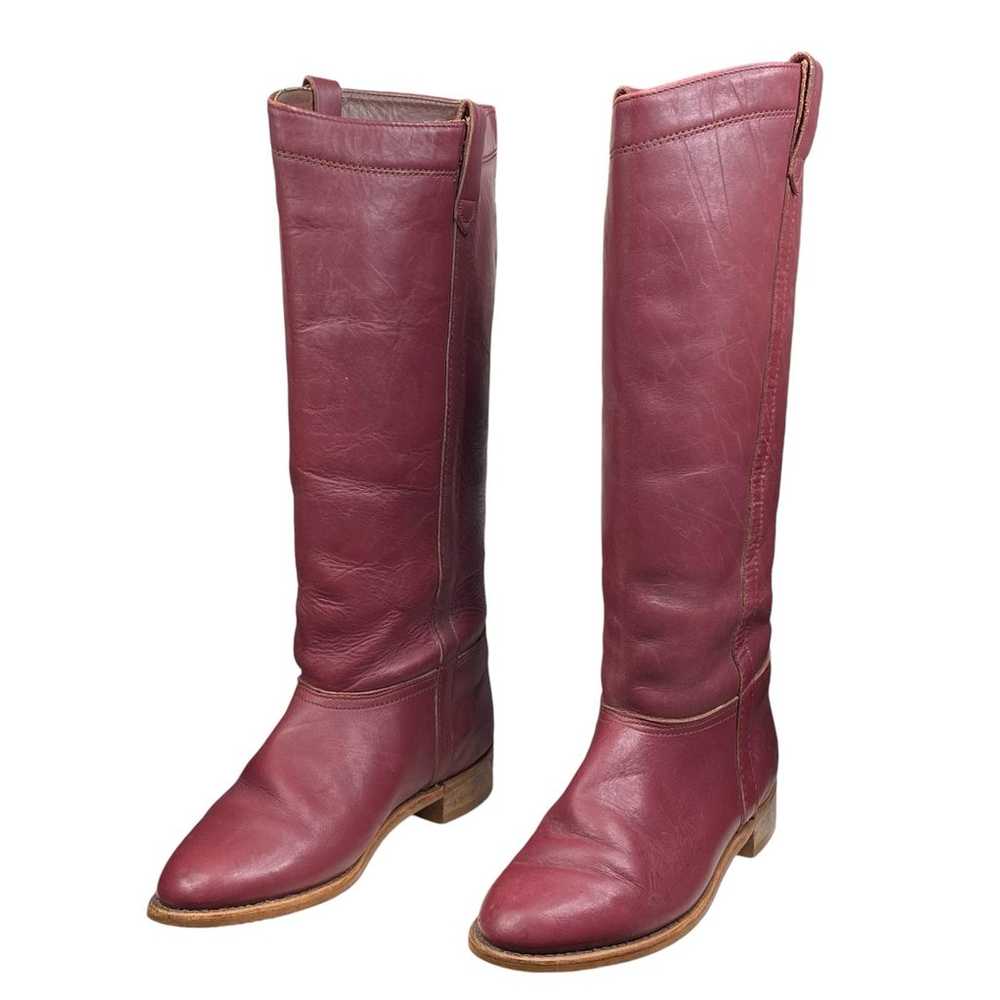 Vintage Dexter Women’s Oxblood Riding Boots Size … - image 6