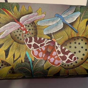 New Anuschka hand painted leather handbag. - image 1