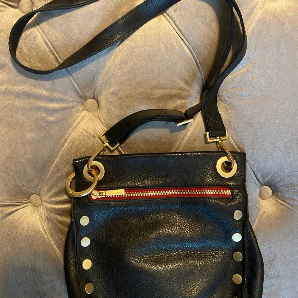 Hammitt Tony black Crossbody purse leather - image 1