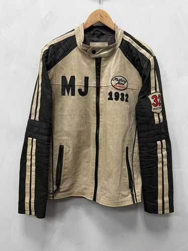 Mustang mens leather jacket - Gem