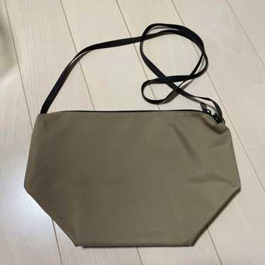 Hervé Chapelier Khaki Shoulder Bag