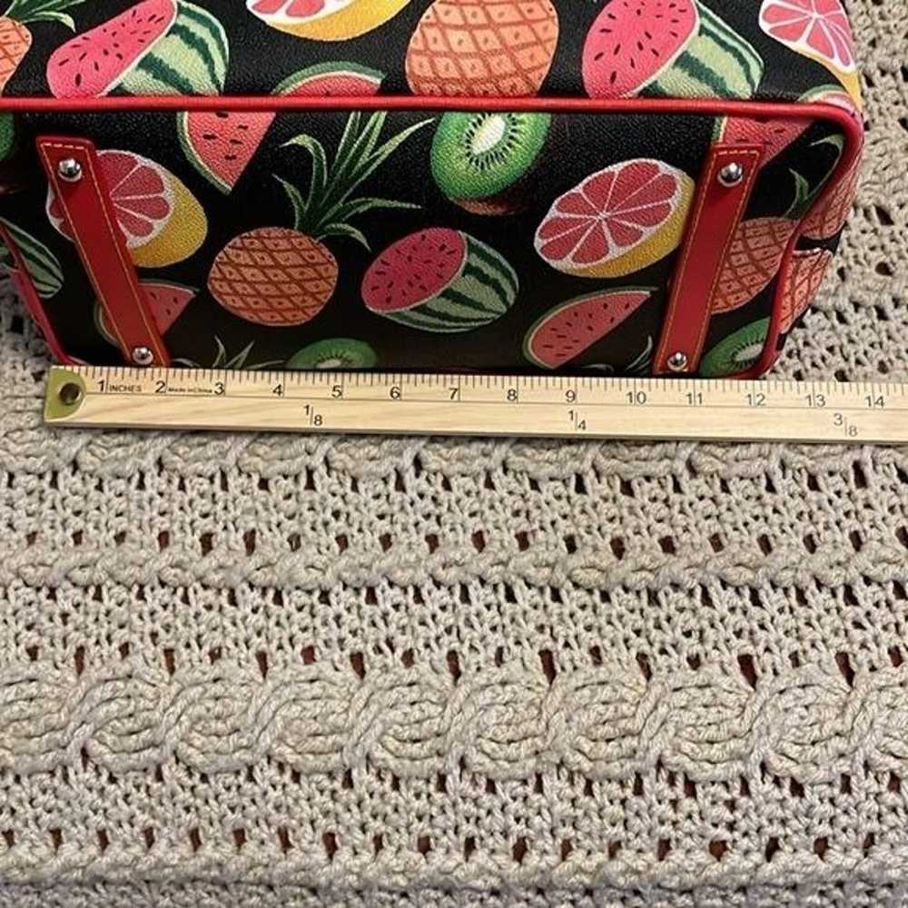 DOONEY & BOURKE LARGE ZIPPERED TOTE TROPICAL FRUI… - image 4